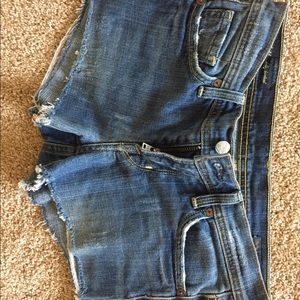 Cut off jean shorts size 26